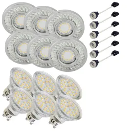 6x-oprawa-halogenowa-sufitowa-z-paskiem-led-zarowka-led-gu10-3w-zestaw