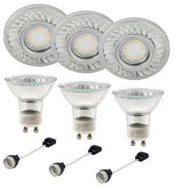 3x-oprawa-halogenowa-sufitowa-bialy-pasek-led-zarowka-gu10-50w-zestaw