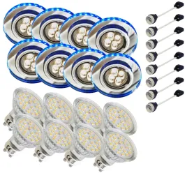8x-oprawa-halogenowa-sufitowa-z-paskiem-led-zarowka-led-gu10-3w-zestaw