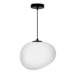 lampa-wiszaca-stones-czarna-z-bialym-kloszem-japandi-pojedyncza-1-punktowa