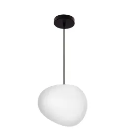 lampa-wiszaca-stones-czarna-z-bialym-kloszem-japandi-pojedyncza-1-punktowa