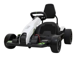 gokart-fast-3-drift-na-akumulator-dla-dzieci-bialy-funkcja-driftu-silniki-2x150w-radio-led-pasy