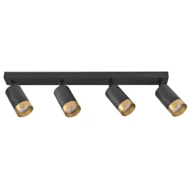 arras-lampa-sufitowa-spot-4xgu10-czarna-zlota-goldlux