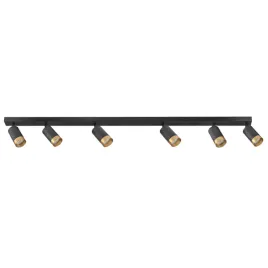 arras-lampa-sufitowa-spot-6xgu10-czarna-zlota-goldlux