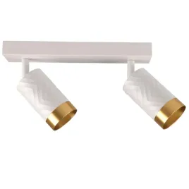 arras-lampa-sufitowa-spot-2xgu10-biala-zlota-goldlux