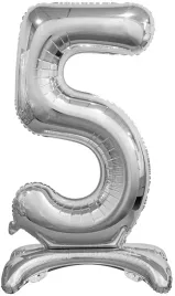 balon-cyfra-cyferka-5-stojacy-srebrny-74-cm