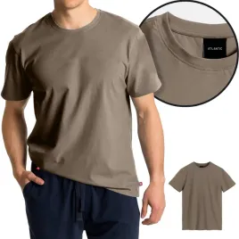 t-shirt-meski-koszulka-pizamowa-podkoszulek-nmt033-bezowy-ciemny-l