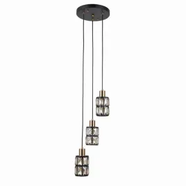 menfi-lampa-wiszaca-3xe27-czarna-mosiadz-italux