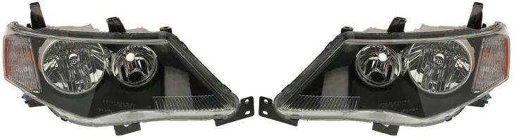 MITSUBISHI OUTLANDER REFLEKTOR LAMPA PRZEDNIA ZESTAW LEWA + PRAWA KSENON