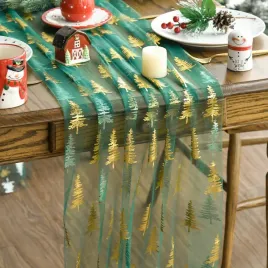 bieznik-na-stol-swiateczny-tiulowy-dekoracyjny-zielony-6-szt-70x300-cm