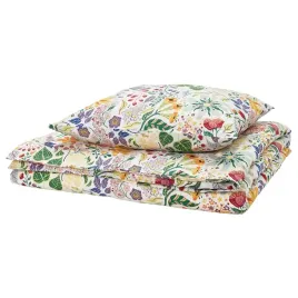 ikea-strandlummer-posciel-150x200-cm-i-poszewka-50x60-cm-kwiaty