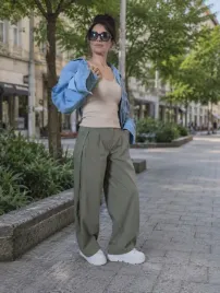 spodnie-materialowe-proste-z-zakladkami-bastet-khaki