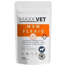 maxxvet-msm-flexiq-100g-suplement-dla-psa-na-stawy-i-kosci