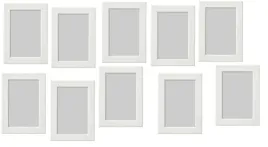ikea-fiskbo-ramka-na-zdjecie-10x15-biala-zestaw-10-sztuk
