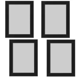 ikea-fiskbo-ramka-na-zdjecie-13x18-czarna-komplet-zestaw-4-sztuk