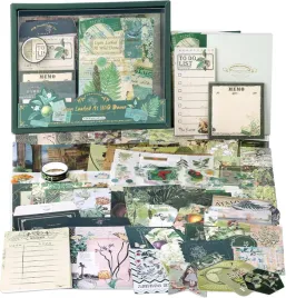zestaw-do-scrapbookingu-las-estetyczny-zestaw-notatnik-idealny-prezent
