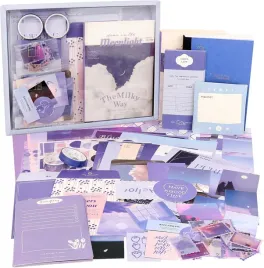 zestaw-do-scrapbookingu-ksiezyc-estetyczny-zestaw-notatnik-idealny-prezent