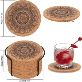 podkladka-podstawka-pod-kubek-szklanke-korkowa-ze-wzorem-stojak-12-szt