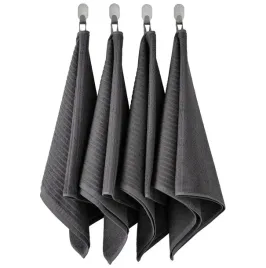 ikea-vagsjon-recznik-frotte-50x100-bawelna-szary-komplet-4-sztuki-zestaw