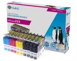 gandg-15062-naboj-z-tuszem-10-szt-zamiennik-czarny-cyjan-purpurowy-zol
