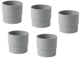 ikea-nypon-oslonka-na-doniczke-szara-9cm-komplet-5-sztuk