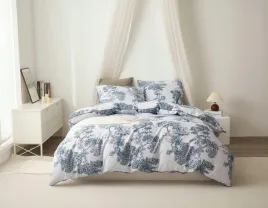 posciel-satynowa-220x200-vintage-biala-granatowa-drzewa