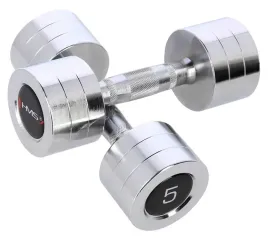 hms-zestaw-hantle-hantelki-ciezarki-do-cwiczen-fitness-treningu-2x5-kg