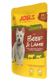 josidog-saszetka-dla-psa-beef-lamb-sos-100g