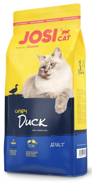 JosiCat Crispy Duck 18kg Karma Dla Wybrednych Kotów Z Kaczką Zbilansowana
