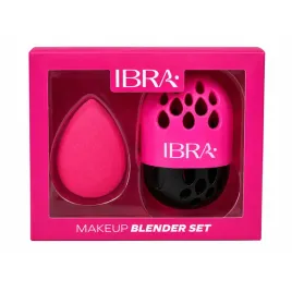 makeup-blender-sponge-set-pink-zestaw-gabeczka-rozowa-etui-ibra-makeup