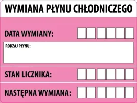 naklejki-serwisowe-wymiana-plynu-chlodniczego-etykiety-samoprzylepne