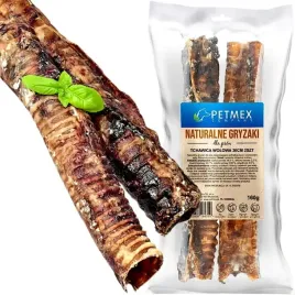 przysmak-naturalny-gryzak-dla-psa-tchawica-wolowa-petmex-30cm-2szt