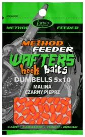przyneta-lorpio-hook-baits-wafters-dumbells-5x10mm-malina-czarny-pieprz-15g