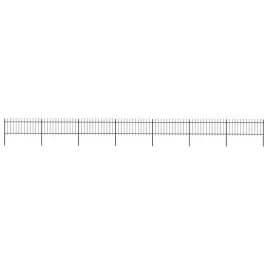 vidaxl-ogrodzenie-z-pretow-z-grotami-stalowe-119-x-08-m-czarne