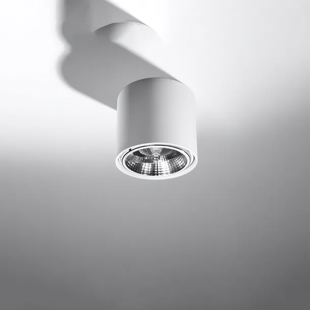 plafon-spot-sollux-lighting-tiube-bialy-okragly-metalowy-1x-gu10-40-w-stan-nowy