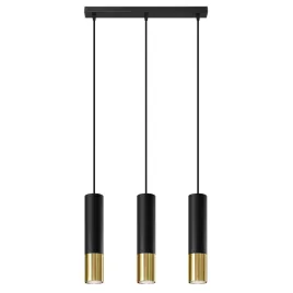 lampa-wiszaca-loopez-3l-czarny-zloty