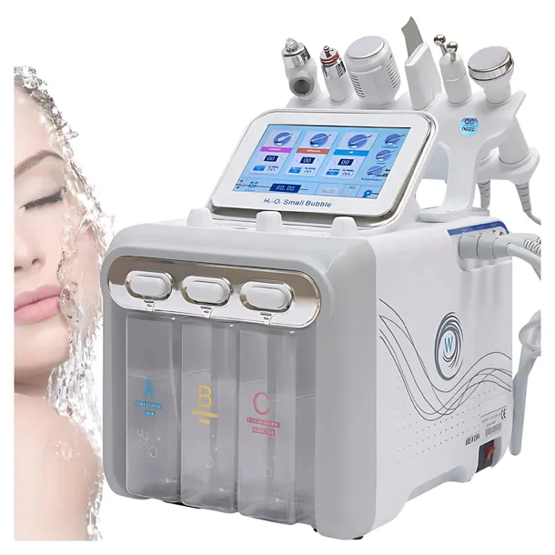 OCZYSZCZANIE WODOROWE HYDRADERMABRAZJA HYDROGEN INFUZJA TLENOWA KOMBAJN 7W1