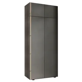 szafa-dwudrzwiowa-90-cm-z-nadstawka-garderoba-przedpokoj-nowoczesna-szara