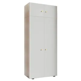szafa-dwudrzwiowa-90-x-235-cm-z-nadstawka-garderoba-przedpokoj-biala