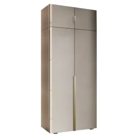szafa-dwudrzwiowa-kaszmir-90-cm-z-nadstawka-garderoba-przedpokoj-nowoczesna