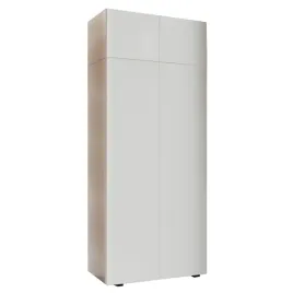 szafa-dwudrzwiowa-90-cm-z-nadstawka-garderoba-przedpokoj-nowoczesna-biala