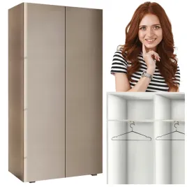 szafa-dwudrzwiowa-90-cm-uchylna-garderoba-przedpokoj-nowoczesna-bezowa-aria