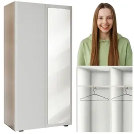 szafa-biala-z-lustrem-dwudrzwiowa-90-cm-uchylna-garderoba-przedpokoj-aria