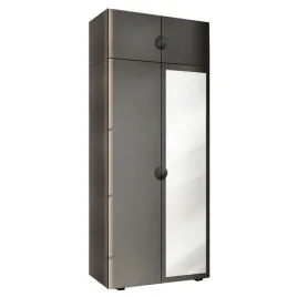 szafa-dwudrzwiowa-z-lustrem-90-x-235-z-nadstawka-garderoba-przedpokoj-szary