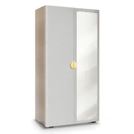 szafa-dwudrzwiowa-90-cm-uchylna-przedpokoj-lustro-biala-aria-uchwyt-zloty