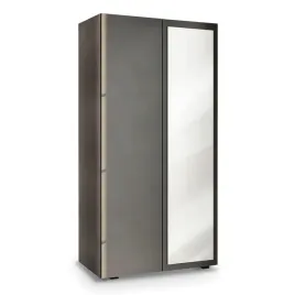 szafa-szara-z-lustrem-dwudrzwiowa-90-cm-uchylna-garderoba-przedpokoj-aria