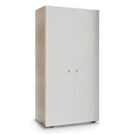 szafa-dwudrzwiowa-90-cm-uchylna-przedpokoj-biala-aria-galka-zlota