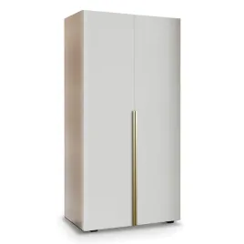 szafa-dwudrzwiowa-90-cm-uchylna-przedpokoj-biala-aria-hexa-zlota