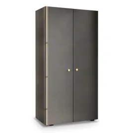 szafa-dwudrzwiowa-90-cm-uchylna-przedpokoj-szara-aria-galka-zlota