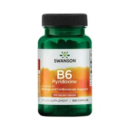 swanson-b6-pyridoxine-pirydoksyna-sprawnosc-psychofizyczna-100mg-100-kap